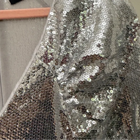 REMAIN BIRGER CHRISTENSEN  Sequinned Midi Dress size 34 - Picture 7 of 8